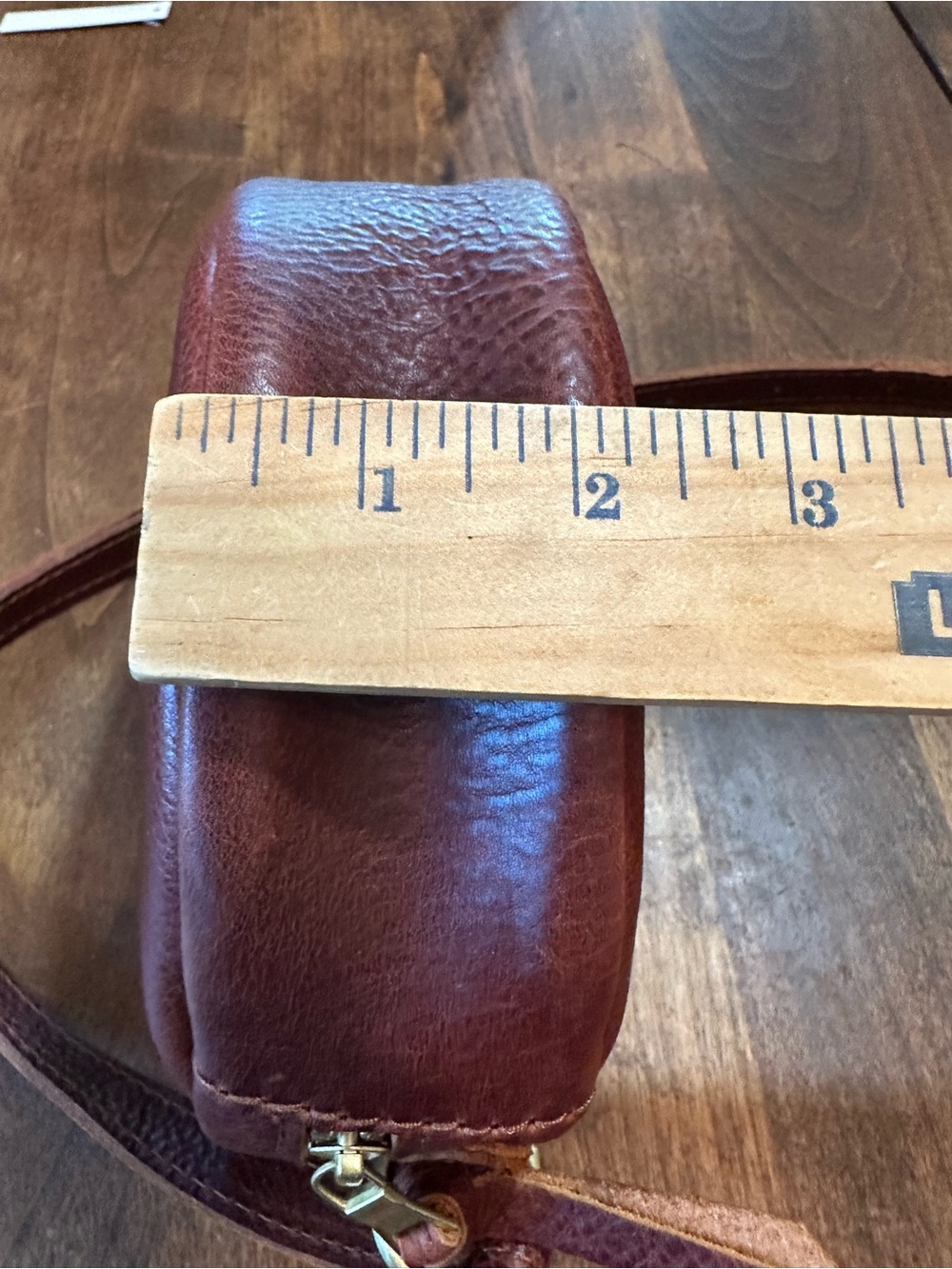 Portland Leather Small Circle Crossbody Bag - Picture 13 of 15